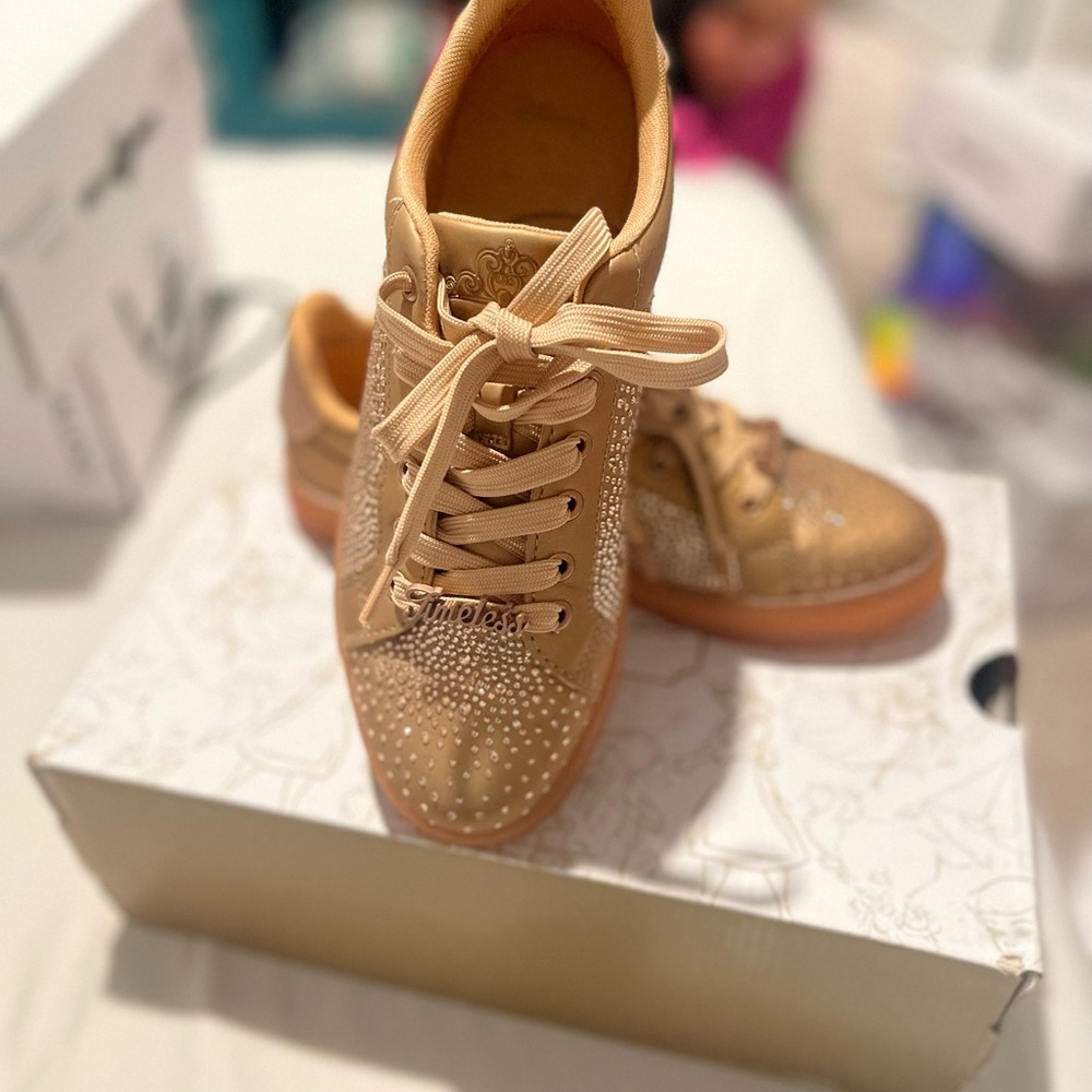 Disney X Cinderella Gold Women's Sneakers